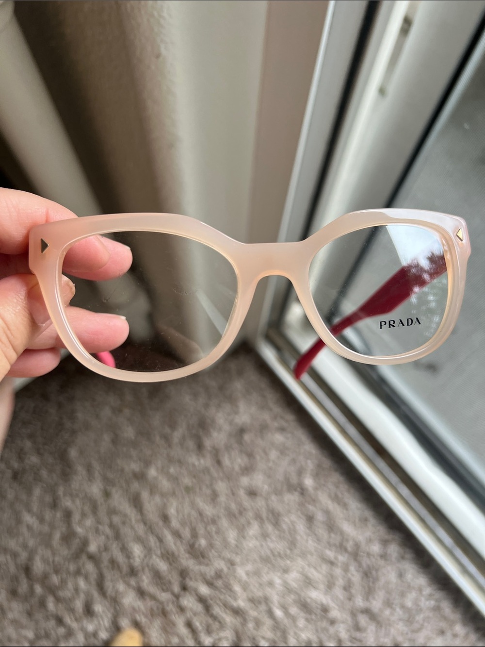 Prada Two-Tone Pink Glasses